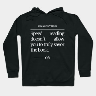 Unpopular Bookish Opinion Page 06 Hoodie